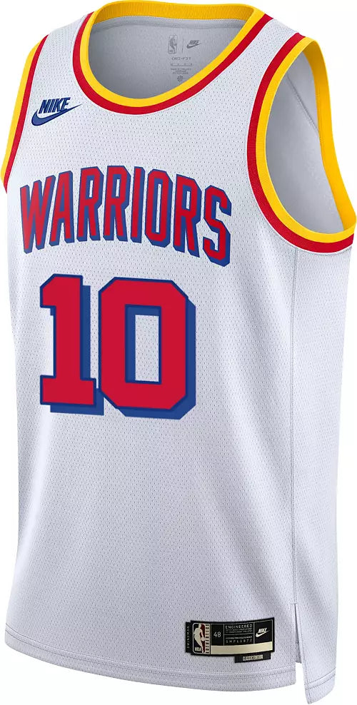 Nike Adult Golden State Warriors Jimmy Butler #10 Hardwood Classic White Jersey - Image 2