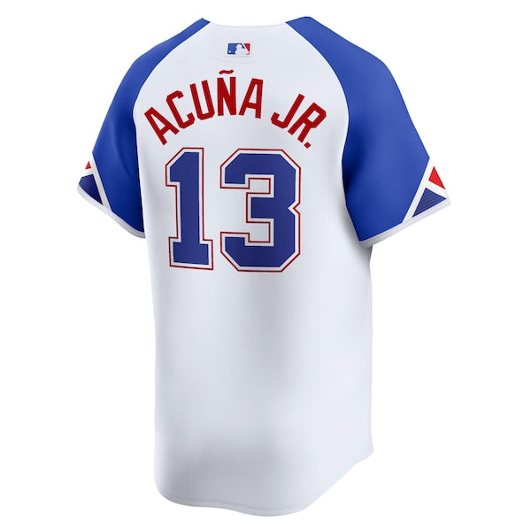 Ronald Acu?a Jr. Atlanta Braves Nike City Connect Limited Jersey - White - Image 3