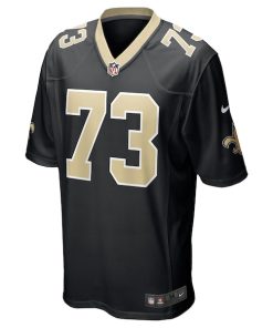 Alternative view of Max Garcia New Orleans Saints Nike Team Game Jersey -  Black