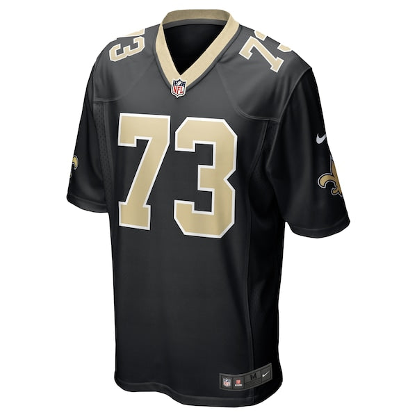 Max Garcia New Orleans Saints Nike Team Game Jersey - Black - Image 2