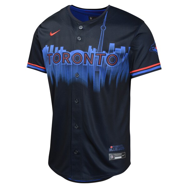 Toronto Blue Jays Nike Youth 2024 City Connect Limited Jersey - Black - Image 2