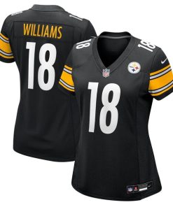 Alternative view of Mike Williams Pittsburgh Steelers Nike Women's  Game Jersey -  Black