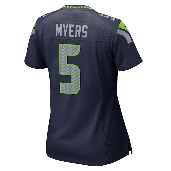 Jason Myers Seattle Seahawks Nike Women's Team Game Jersey - College Navy - Image 4