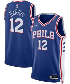Tobias Harris Philadelphia 76ers Nike Unisex Swingman Jersey - Icon Edition - Royal