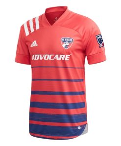 Alternative view of FC Dallas adidas 2020 Legacy EQT Authentic Jersey - Red