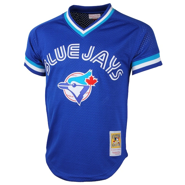 Roberto Alomar Toronto Blue Jays Cooperstown Collection Mesh Batting Practice Jersey - Royal Blue - Image 2