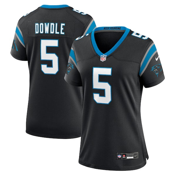 Rico Dowdle Carolina Panthers Nike Women's Team Game Jersey - Black