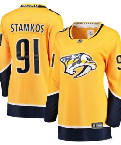Steven Stamkos Nashville Predators  Women's Home Premier Breakaway Player Jersey - Gold