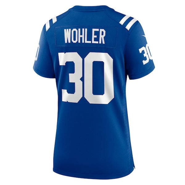 Hunter Wohler Indianapolis Colts Nike Women's Team Game Jersey - Royal - Image 3