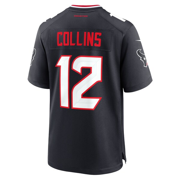 Nico Collins Houston Texans Nike Game Jersey - Navy - Image 3