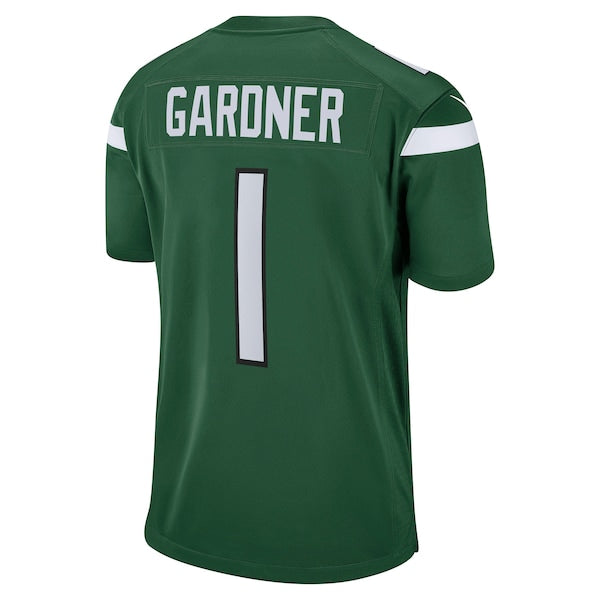 Ahmad Sauce Gardner New York Jets Nike Player Game Jersey - Green - Image 4