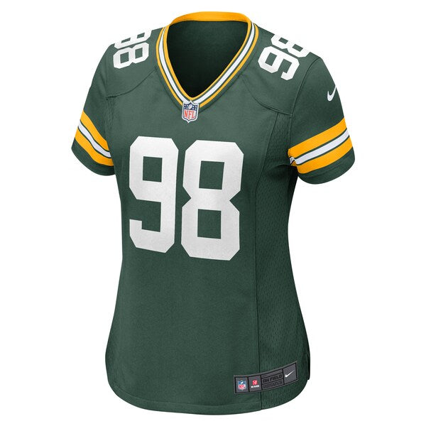Chris Slayton Green Bay Packers Nike Women's Game Player Jersey - Green - Image 2