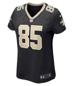 Alternative view of Dallin Holker New Orleans Saints Nike Women's  Game Jersey -  Black