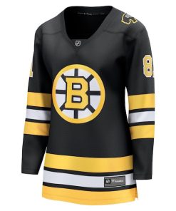 Alternative view of Michael Eyssimont Boston Bruins  Women's Home Breakaway Player Jersey - Black