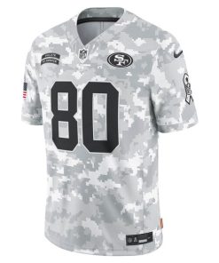 Alternative view of Youth Jerry Rice San Francisco 49ers Nike 2024 Salute to Service Retired Player Limited Jersey - Arctic Camo