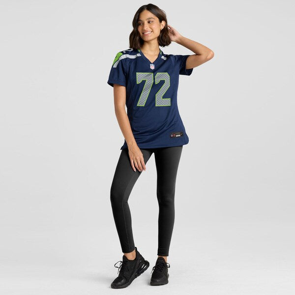 Abraham Lucas Seattle Seahawks Nike Women's Team Game Jersey - College Navy - Image 5