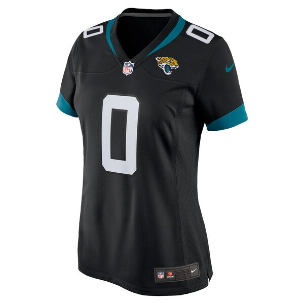 Calvin Ridley Jacksonville Jaguars Nike Women's Game Jersey - Black/Teal - Image 3
