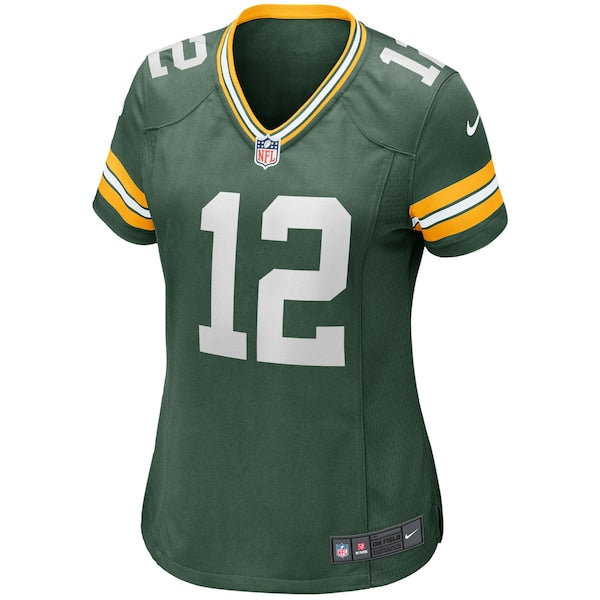 Aaron Rodgers Green Bay Packers Nike Women's Player Jersey - Green - Image 8