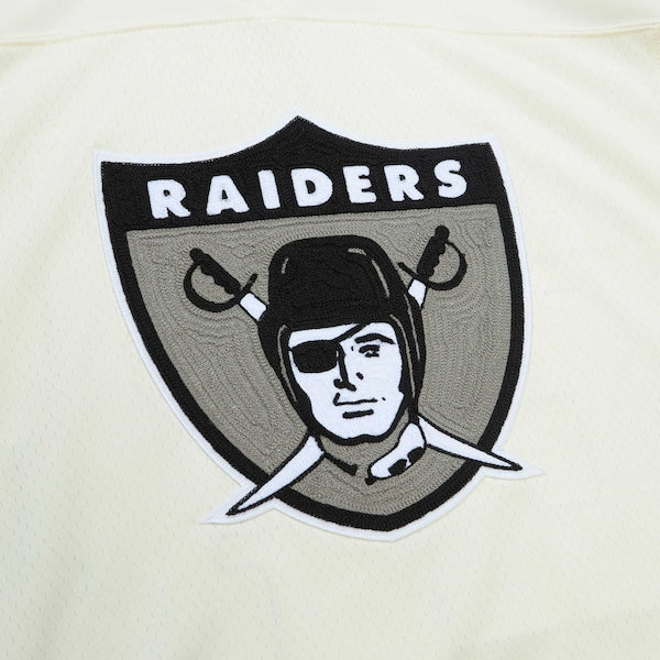 Charles Woodson Las Vegas Raiders Chainstitch Legacy Jersey - Cream - Image 4