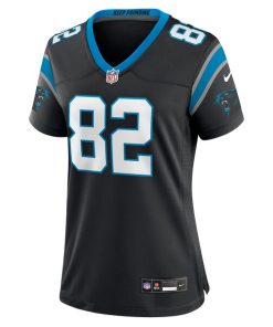Alternative view of Ihmir Smith-Marsette Carolina Panthers Nike Women's Team Game Jersey -  Black