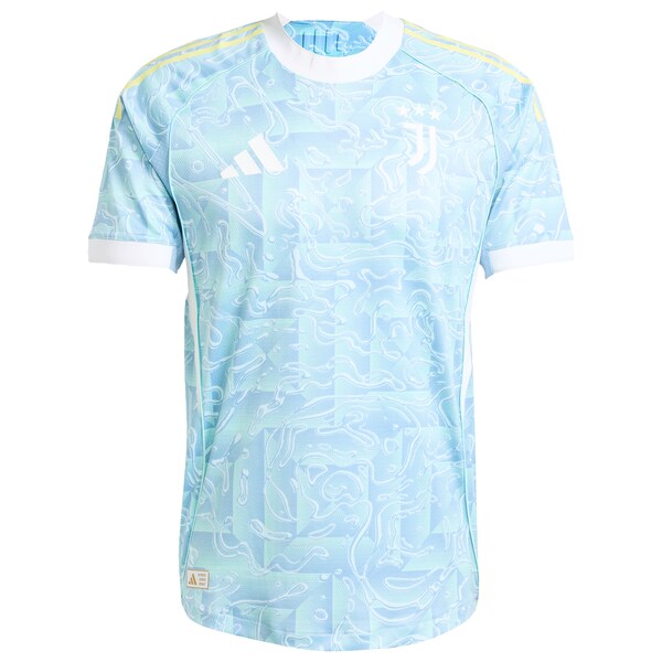 Juventus adidas 2025/26 Away Authentic Jersey - Blue/White - Image 5