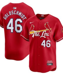 Paul Goldschmidt St. Louis Cardinals Nike 2024 City Connect Limited Player Jersey - Red
