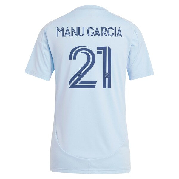 Manu Garcia Sporting Kansas City adidas Women's 2025 One KC Replica Player Jersey - Light Blue - Image 3