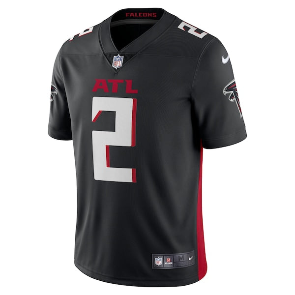 Men's Atlanta Falcons Matt Ryan Nike Black Vapor Limited Jersey - Image 2