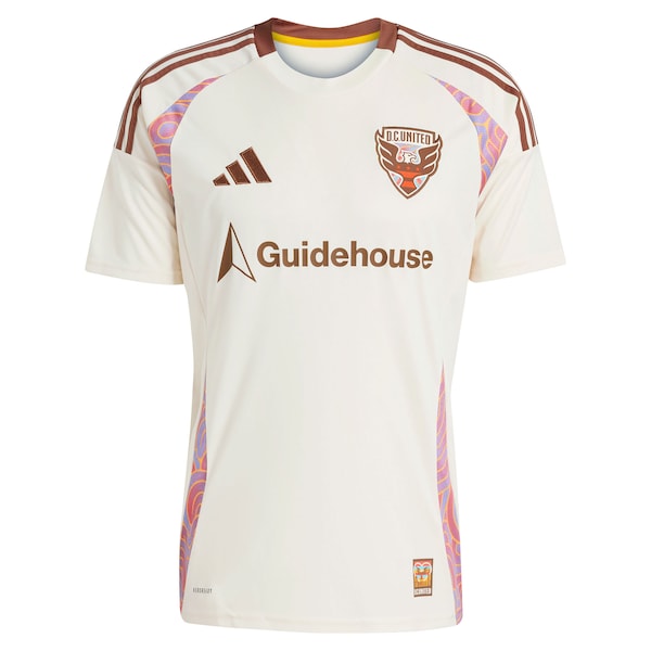 D.C. United adidas 2025 The Soul Kit Replica Jersey - Natural - Image 3