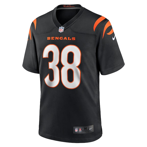 DJ Ivey Cincinnati Bengals Nike Team Game Jersey - Black - Image 3