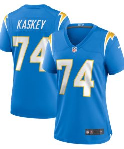 Matt Kaskey Los Angeles Chargers Nike Women's Team Game Jersey - Powder Blue