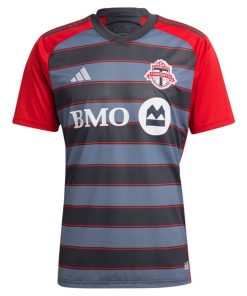 Alternative view of Toronto FC adidas 2024 Club Kit Replica Jersey - Gray