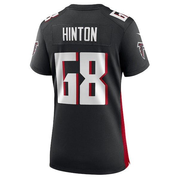 Kyle Hinton Atlanta Falcons Nike Women's Team Game Jersey - Black - Image 4
