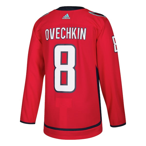 Alexander Ovechkin Washington Capitals adidas Authentic Player Jersey - Red - Image 5