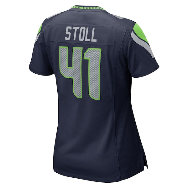 Chris Stoll Seattle Seahawks Nike Women's Game Jersey - College Navy - Image 3