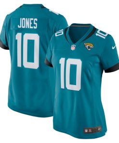 Mac Jones Jacksonville Jaguars Nike Women's Team Game Jersey -  Teal