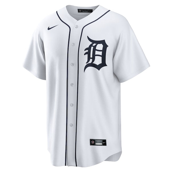 Detroit Tigers Nike Home 2025 Jackie Robinson Day Replica Jersey - White - Image 2