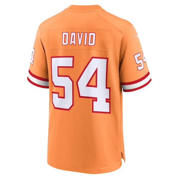 Lavonte David Tampa Bay Buccaneers Nike Throwback Game Jersey - Orange - Image 3