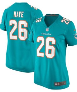 Marcus Maye Miami Dolphins Nike Women's  Game Jersey -  Aqua