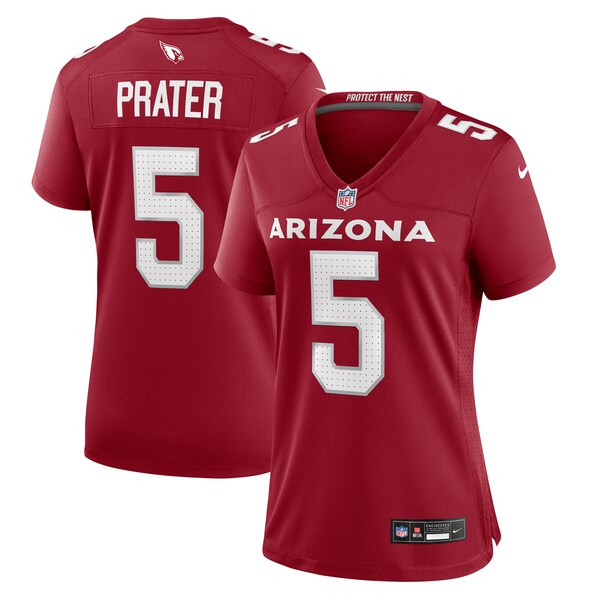 Matt Prater Arizona Cardinals Nike Women's Team Game Jersey - Cardinal - Image 2