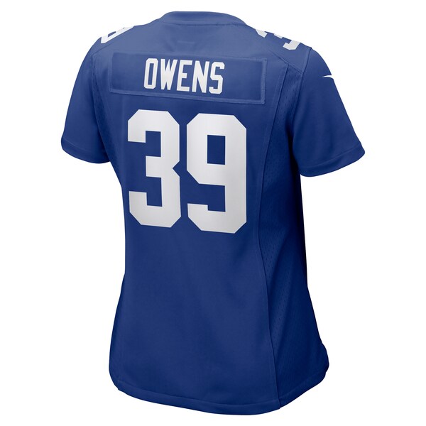 Gervarrius Owens New York Giants Nike Women's Team Game Jersey - Royal - Image 3