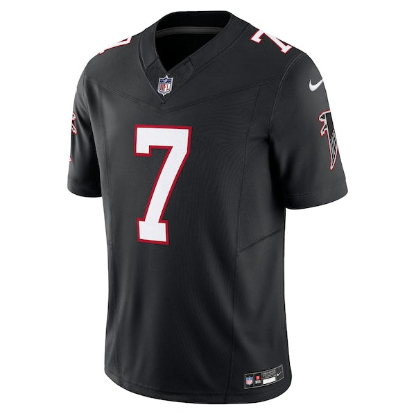 Bijan Robinson Atlanta Falcons Nike Alternate Vapor F.U.S.E. Limited Jersey - Black/White - Image 3