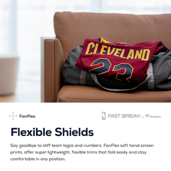 Darius Garland Cleveland Cavaliers Youth Replica Fast Break Jersey Wine - Icon Edition - Image 5
