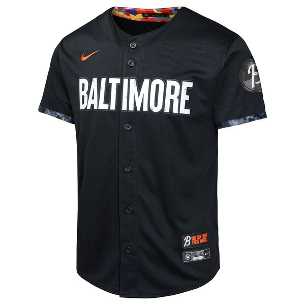 Baltimore Orioles Nike Youth City Connect Limited Jersey - Black - Image 2
