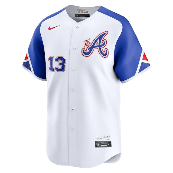Ronald Acu?a Jr. Atlanta Braves Nike City Connect Limited Player Jersey - White - Image 2