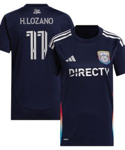 Hirving Lozano San Diego FC adidas Women's 2025 State of Flow Replica Player Jersey - Navy