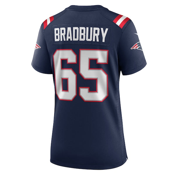 Garrett Bradbury New England Patriots Nike Women's Team Game Jersey - Navy - Image 3