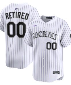Colorado Rockies Nike Home Limited Pick-A-Player Retired Roster Jersey - White