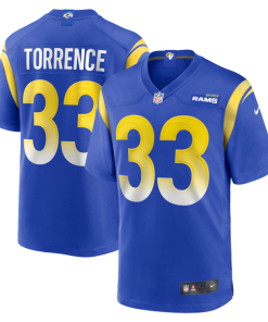Rashad Torrence II Los Angeles Rams Nike  Game Jersey - Royal