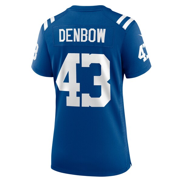 Trevor Denbow Indianapolis Colts Nike Women's Game Player Jersey - Royal - Image 3